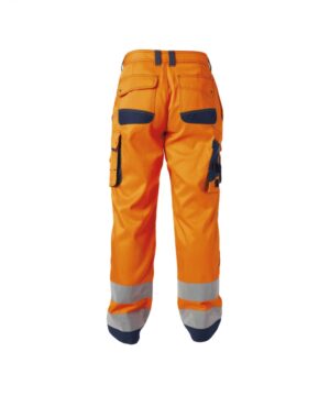 CHICAGO High-Vis Werkbroek Oranje/Marine