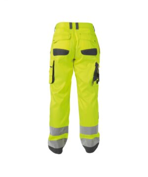 CHICAGO High-Vis Werkbroek Geel/Grijs