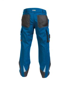 NOVA Werkbroek met Kniezakken Azuurblauw/Grijs