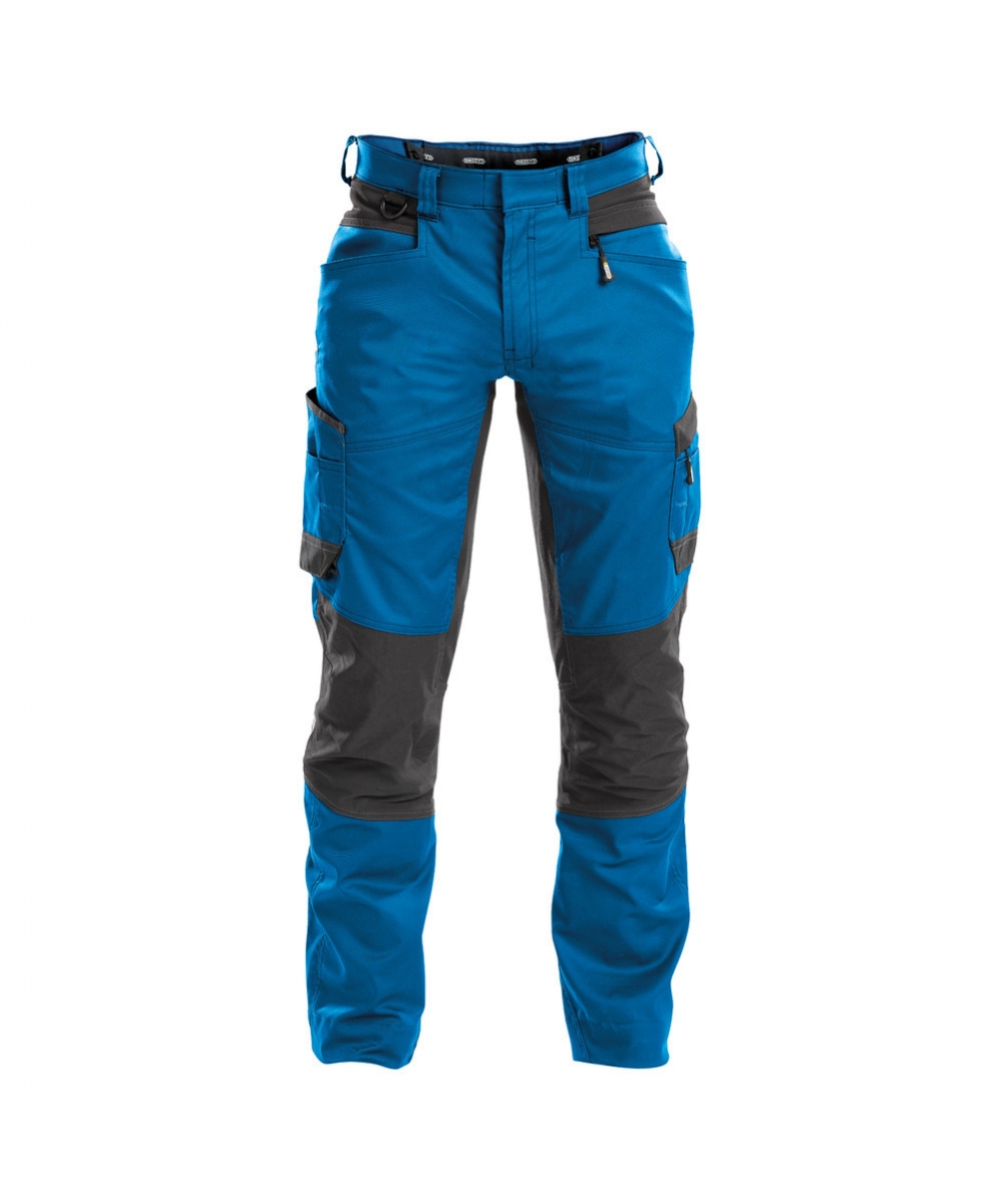 HELIX Stretch Werkbroek PLUS Azuurblauw/Grijs