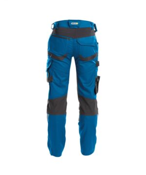 DYNAX Stretch Werkbroek Azuurblauw/Grijs