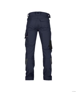 IMPAX Full Stretch Werkbroek met Kniezakken PLUS Nachtblauw