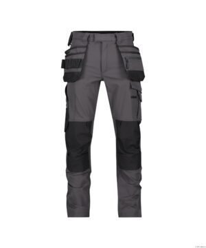 MATRIX Full Stretch Werkbroek met Holsterzakken Grijs