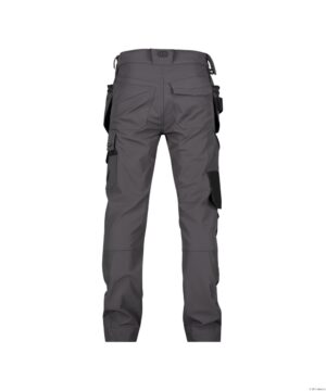 MATRIX Full Stretch Werkbroek met Holsterzakken Grijs