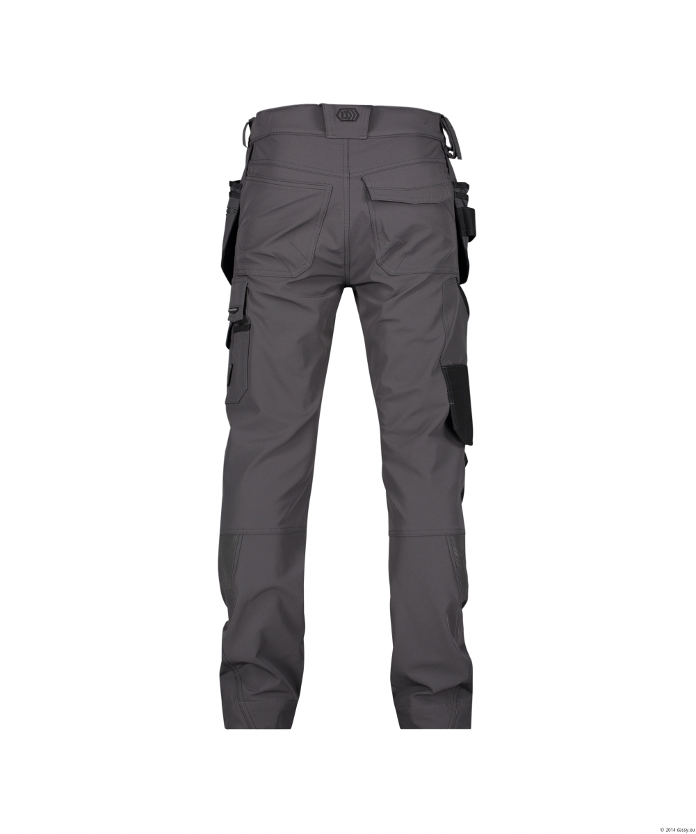 MATRIX Full Stretch Werkbroek met Holsterzakken MINUS Grijs