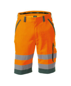 LUCCA High-Vis Werkshort Oranje/Groen