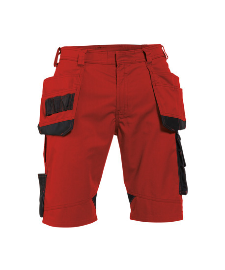 BIONIC Werkshort met Holsterzakken Rood/Zwart