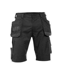 BIONIC Werkshort met Holsterzakken Zwart/Grijs