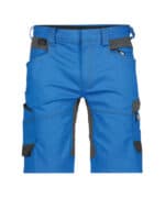 AXIS Stretch Werkshort Azuurblauw/Antracietgrijs