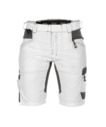 AXIS Dames Stretch Werkshort Wit/Grijs