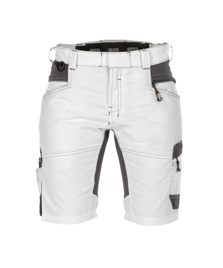 AXIS Dames Stretch Werkshort Wit/Grijs