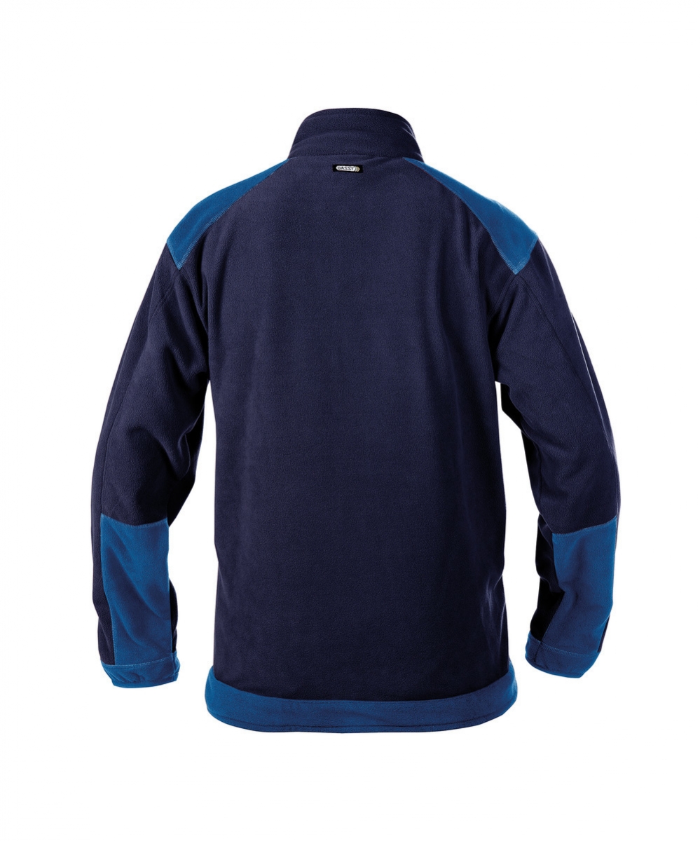 KAZAN Fleece Marineblauw/Korenblauw