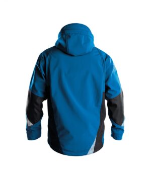 GRAVITY Softshell Azuurblauw/Antracietgrijs