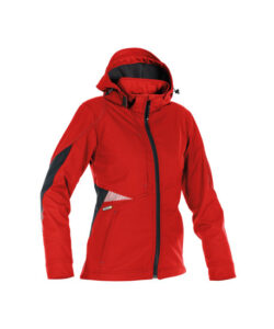 GRAVITY Softshell Woman Rood/Zwart