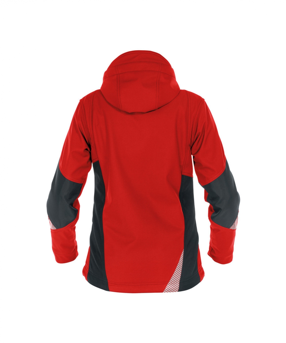 GRAVITY Softshell Woman Rood/Zwart