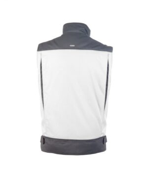 HULST Bodywarmer Wit/Cementgrijs