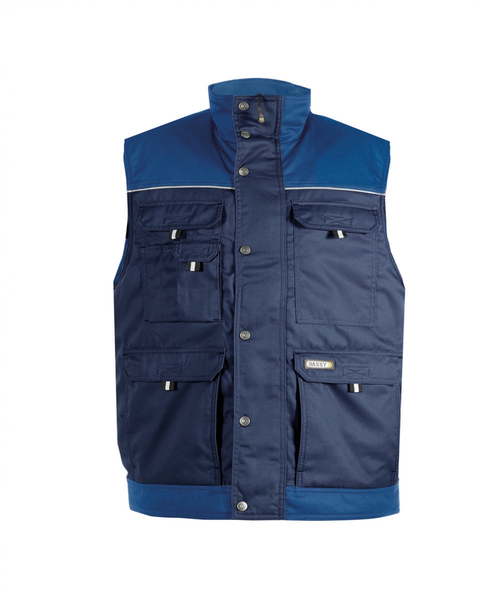 HULST Bodywarmer Marineblauw/Korenblauw