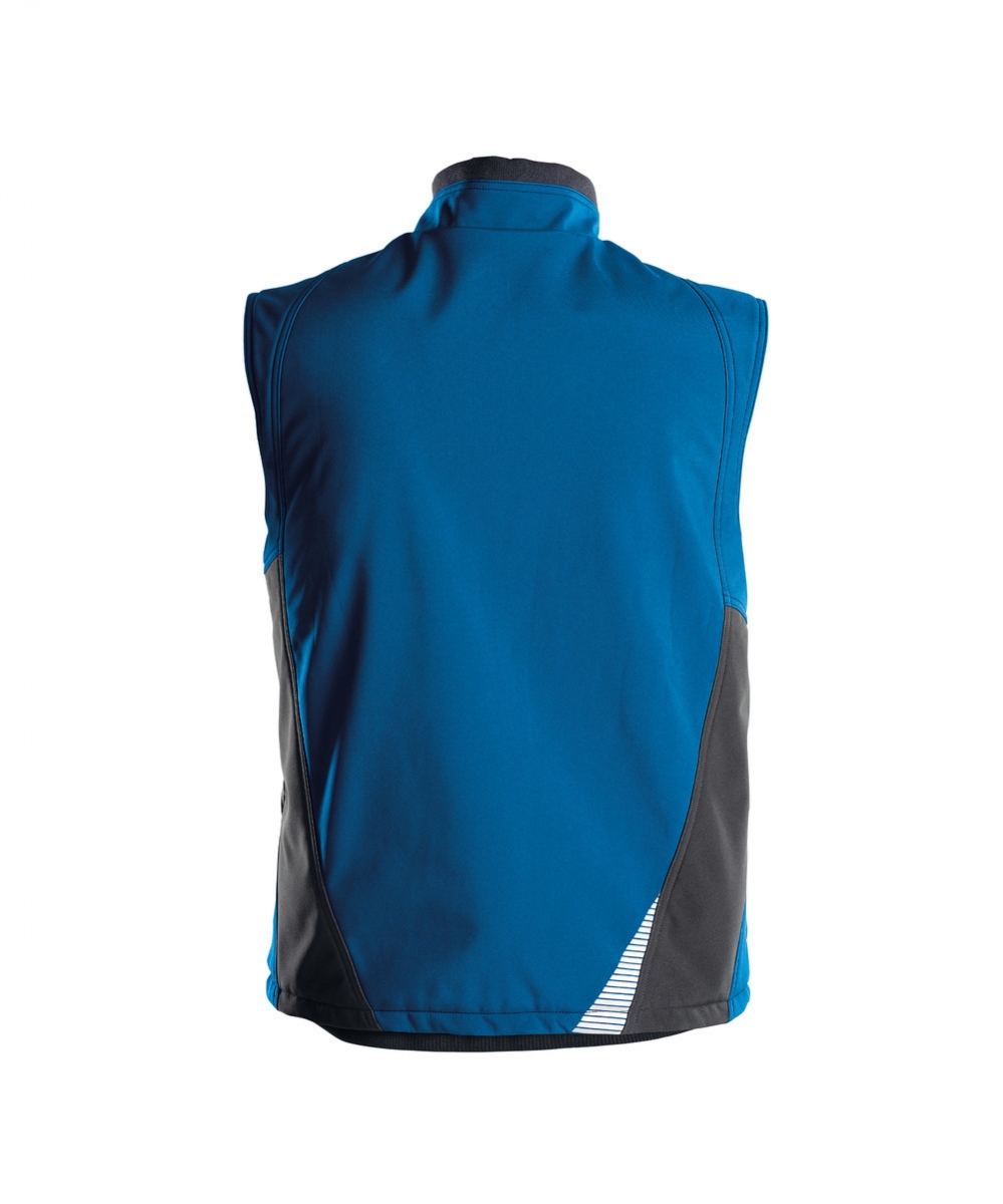 FUSION Bodywarmer Azuurblauw/Antracietgrijs