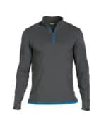 SONIC T-shirt Lange Mouw Antracietgr/Azuurbl