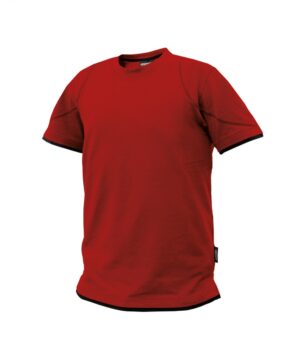 KINETIC T-shirt Rood/Zwart