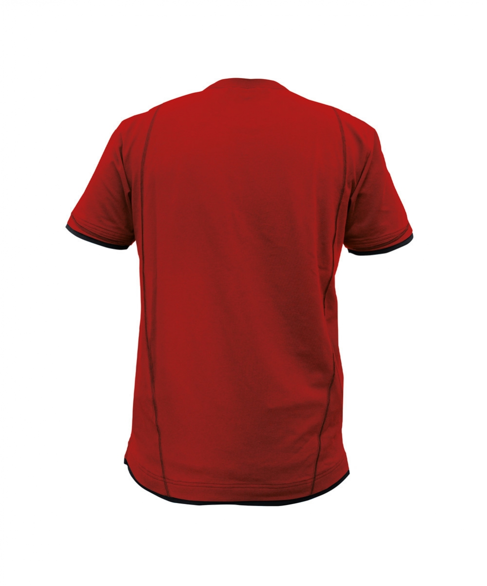 KINETIC T-shirt Rood/Zwart