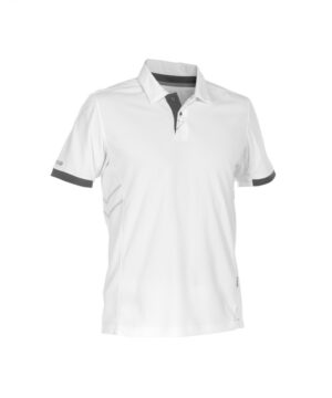 TRAXION Polo) Wit/Antracietgrijs