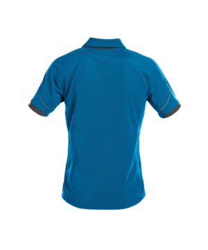 TRAXION Polo Azuurblauw/Antracietgrijs