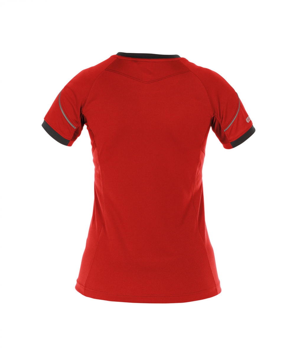 NEXUS Dames T-shirt Rood/Zwart