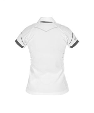 TRAXION Dames Polo Wit/Antracietgrijs