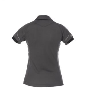 TRAXION Dames Polo Antracietgrijs/Zwart