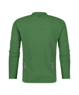 SERENGETI Henley T-Shirt met Lange Mouwen Olmgroen