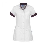 LIVIA Medische Vest Dames Wit/Paars