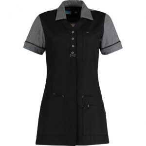 CARMEN Medische Vest Dames Zwart/Zwart melée