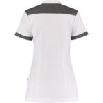 ETLIEN Medische Vest Dames Wit/Zwart melée