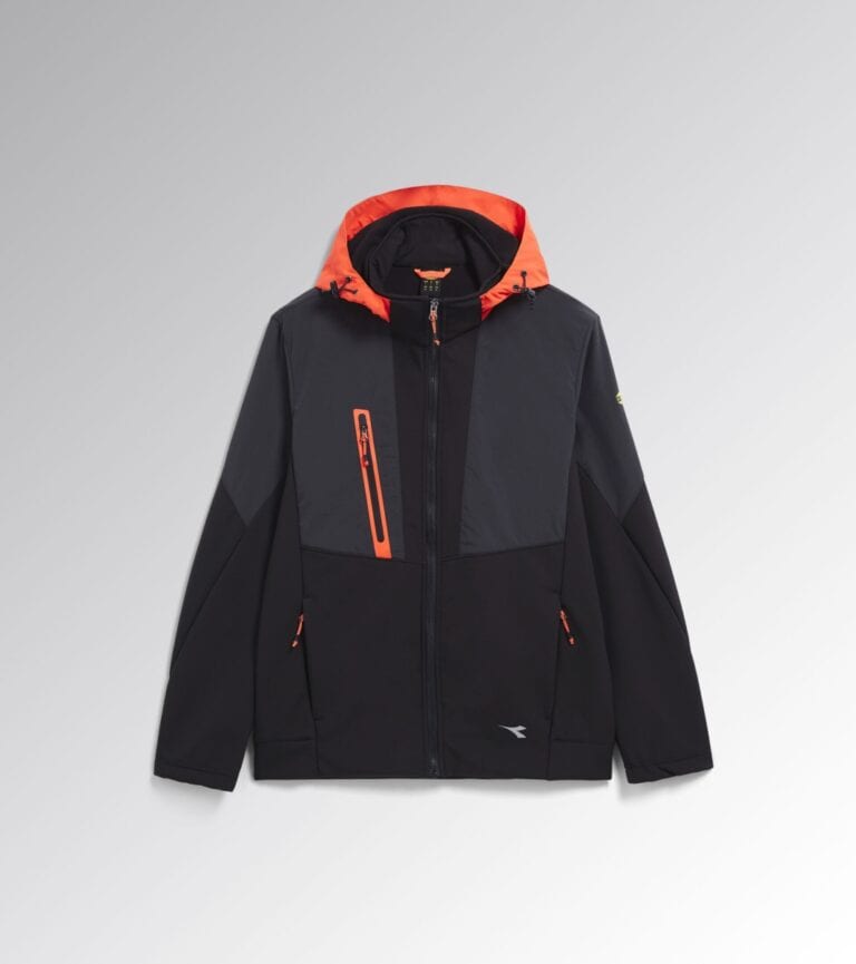 HYBRID Softshell Blue Denim/Oranje