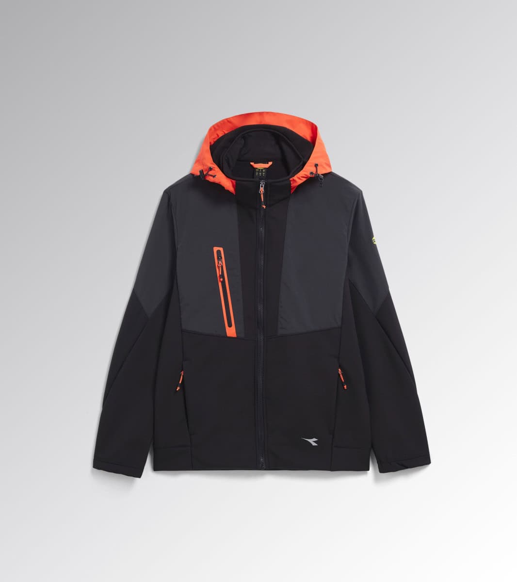 HYBRID Softshell Blue Denim/Oranje