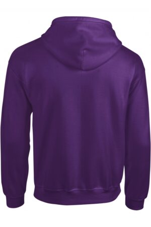 GI18600 Heavy Blend Adult Full Zip Hooded Sweatshirt Purple