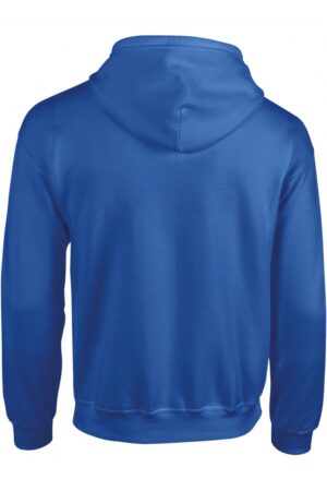 GI18600 Heavy Blend Adult Full Zip Hooded Sweatshirt Royal Blue