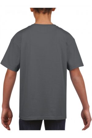 GI6400B Softstyle Euro Fit Youth T-shirt Charcoal