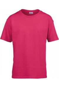 GI6400B Softstyle Euro Fit Youth T-shirt Heliconia