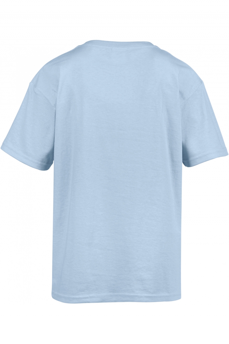 GI6400B Softstyle Euro Fit Youth T-shirt Light Blue