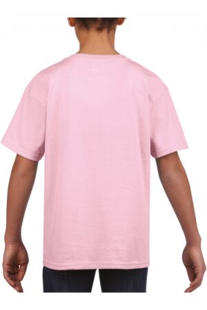 GI6400B Softstyle Euro Fit Youth T-shirt Light Pink