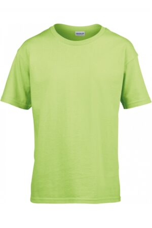 GI6400B Softstyle Euro Fit Youth T-shirt Mint Green