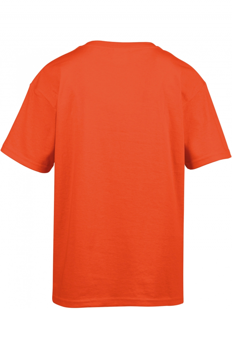 GI6400B Softstyle Euro Fit Youth T-shirt Oranje