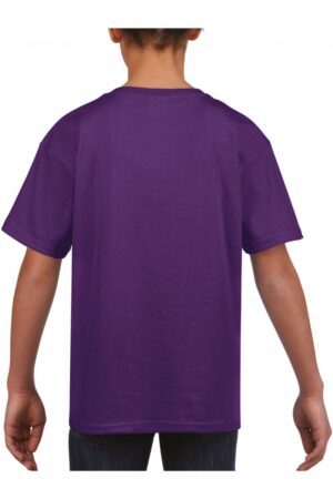 GI6400B Softstyle Euro Fit Youth T-shirt Purple