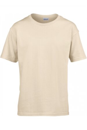 GI6400B Softstyle Euro Fit Youth T-shirt Sand