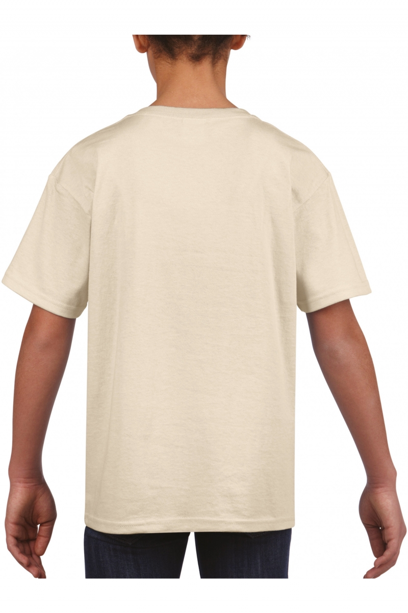 GI6400B Softstyle Euro Fit Youth T-shirt Sand