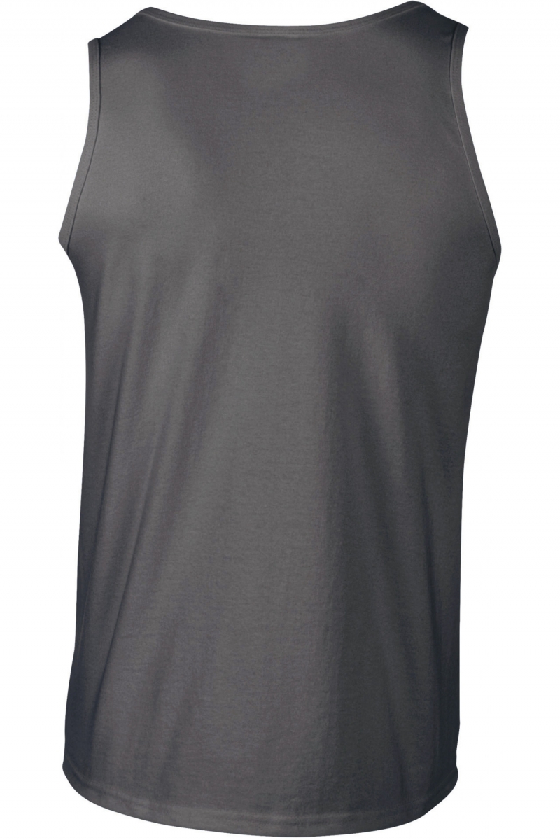 GI64200 Softstyle Euro Fit Adult Tank Top Charcoal