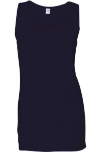 GI64200L Softstyle® Fitted Ladies' Tank Top Navy