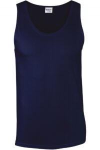 GI64200 Softstyle Euro Fit Adult Tank Top Navy